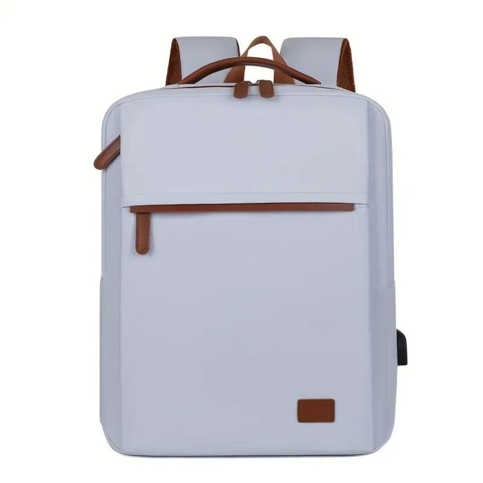 Backpack Oxford Cloth Business Computer Bag With Large Capacity, Strong And Wearable Student School Bag, Solid Color And Versatile Travel Backpack - Image 8