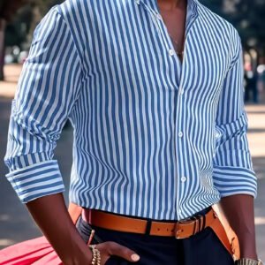 03176A76-Bd6B-42C9-860F-1Cd131E1Bddf.jpg Men'S Striped Long Sleeve Shirt – Stylish Everyday Essential