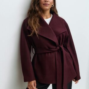 Autumn And Winter High-Grade Mid-Length Thick Woolen Coat