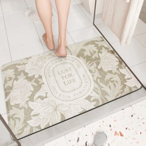 Napa Skin Super Absorbent Bath Mat Quick Drying Bathroom Rug Modern Simple Non-Slip Floor Carpets Home Oil-Proof Kitchen Mat