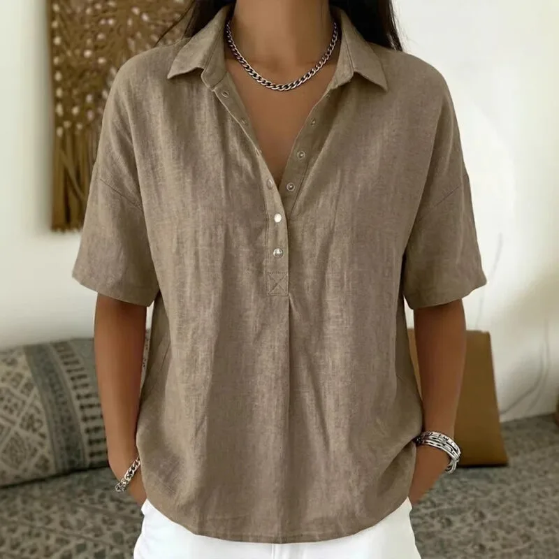 0C88Efbb-05E1-44Ff-B2Ed-E18F997C0247.Jpg Women'S Summer Short Sleeve Shirt