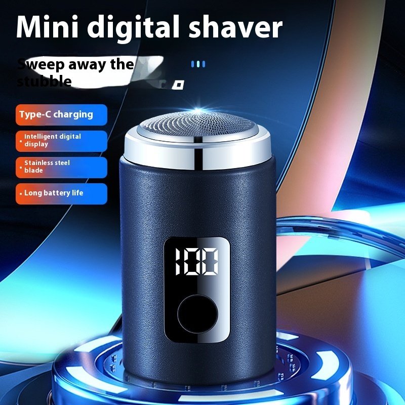 0D47714D-Ad16-49F5-8D89-3E8E05E0Deea.jpg Mini Men'S Electric Shaver With Power Display