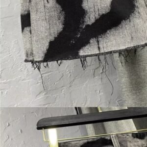 Summer High Waist Slim Personalized Pattern Denim Skirt