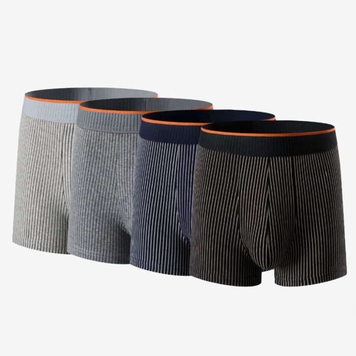 Men's Underwear Pure Cotton Boxer Brief Close-fitting Shorts - Image 6