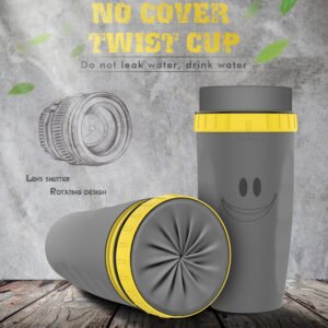Leakproof Travel Tumbler – Premium Twist Seal Insulated Cup