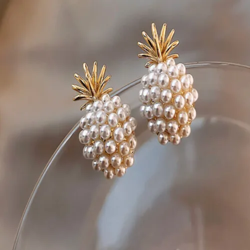 Pearl Starfish Earrings Pearl Starfish Earrings
