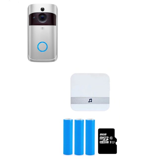 Smart Wireless Doorbell With Night Vision