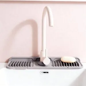Silicone Faucet Mat – Keep Your Sink Area Dry, Clean &Amp; Organized