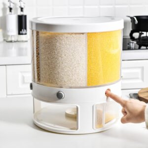 1323042631000.Jpg Rotating Rice Storage Container
