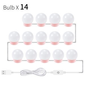 Usb Touch Switch Led Mirror Light Bulb