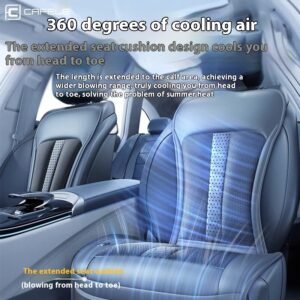 13619C9D-6439-4946-8368-Fef8A6D5A051.Jpg Car Refrigeration Cushion Waist Support Ventilation Cushion Summer Smart Backrest Cool Cushion Universal