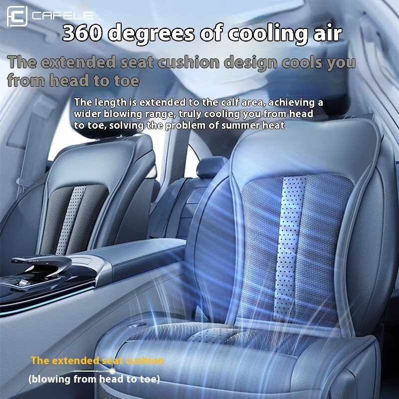 13619C9D-6439-4946-8368-Fef8A6D5A051.Jpg Car Refrigeration Cushion Waist Support Ventilation Cushion Summer Smart Backrest Cool Cushion Universal