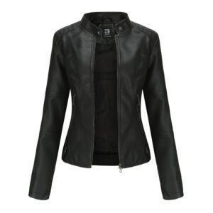 European And American Women'S Leather Jackets