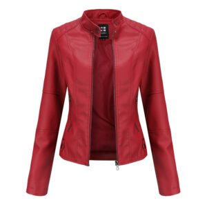 European And American Women'S Leather Jackets