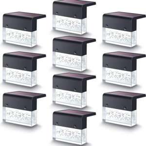 1613810305773.Jpg Waterproof New Rgb Led Solar Light Step Fence Light