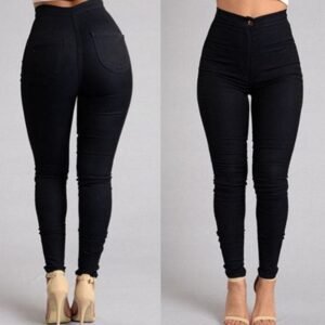 Fashion Elastic Jeans Women Leggings Ladies