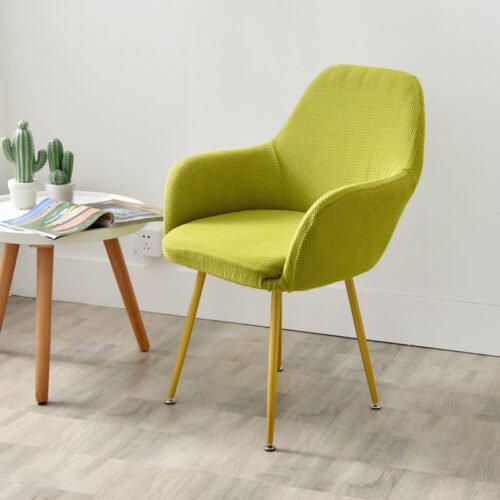 1619336616445.Jpg Dining Chair Cover Cover Curved Leather Chair Cover Nordic Style Computer Universal Semi-Circular Office With Armrests