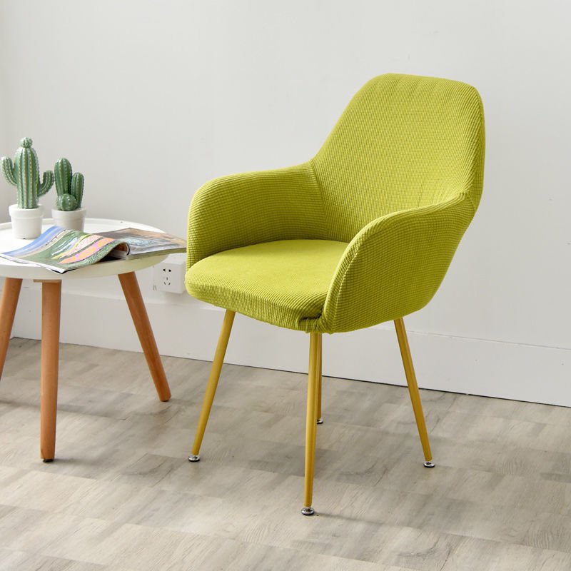 1619336616445.Jpg Dining Chair Cover Cover Curved Leather Chair Cover Nordic Style Computer Universal Semi-Circular Office With Armrests