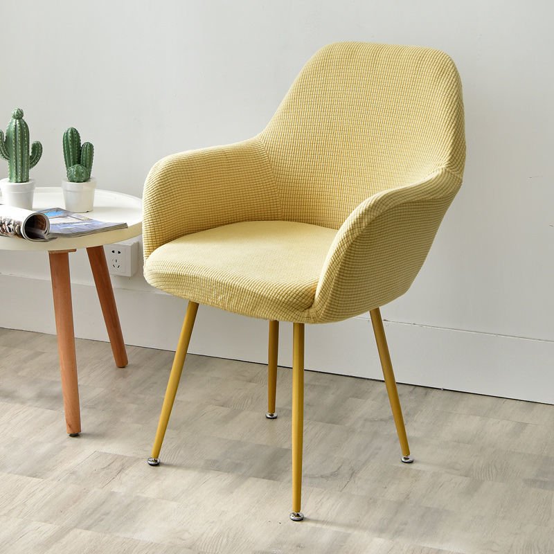 1619336616447.Jpg Dining Chair Cover Cover Curved Leather Chair Cover Nordic Style Computer Universal Semi-Circular Office With Armrests