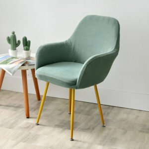 1619336616451.Jpg Dining Chair Cover Cover Curved Leather Chair Cover Nordic Style Computer Universal Semi-Circular Office With Armrests