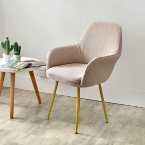 1619336616745.Jpg Dining Chair Cover Cover Curved Leather Chair Cover Nordic Style Computer Universal Semi-Circular Office With Armrests