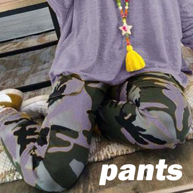 1620743789838.Jpg Camouflage Plus Size Casual Trousers Women New Casual Pants Women Fall Winter