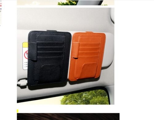 Leather Car Storage Bag Leather Car Storage Bag