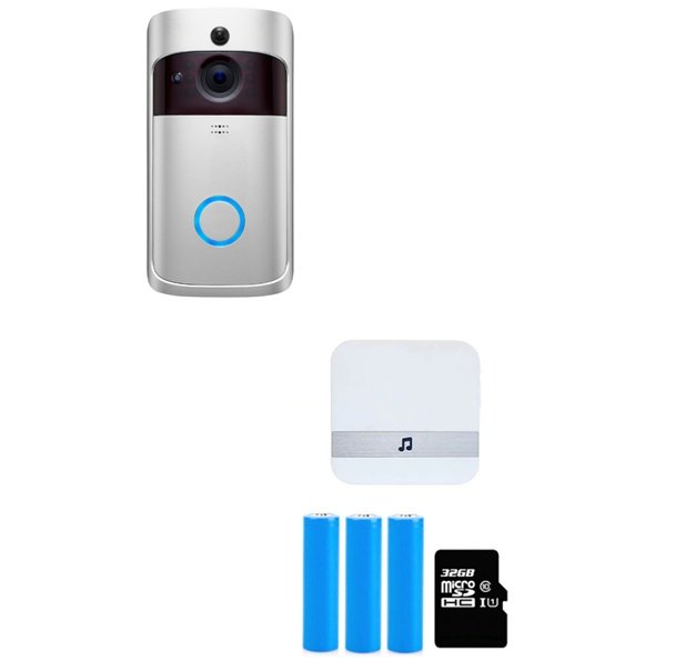 Smart Wireless Doorbell With Night Vision