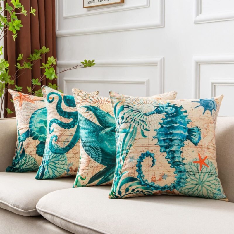 17B827F8-D53B-49A0-B671-F0C039E7E271.Jpg Cushion Covers Sea Turtle Printed Throw Pillow Cases For Home Decor Sofa Chair Seat
