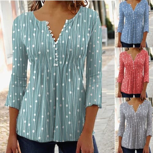 premium-printed-v-neck-blouse