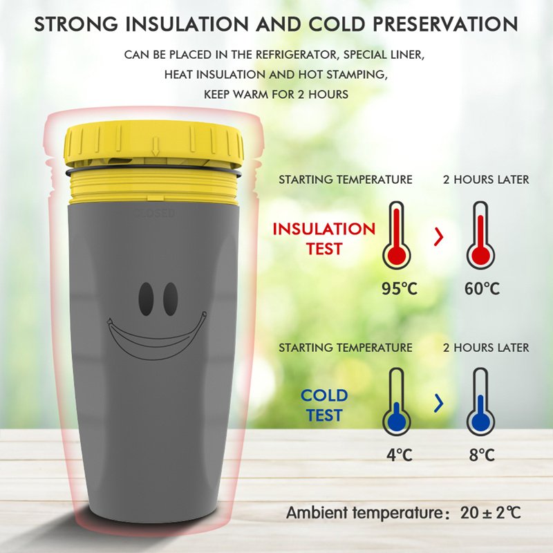 Leakproof Travel Tumbler – Premium Twist Seal Insulated Cup