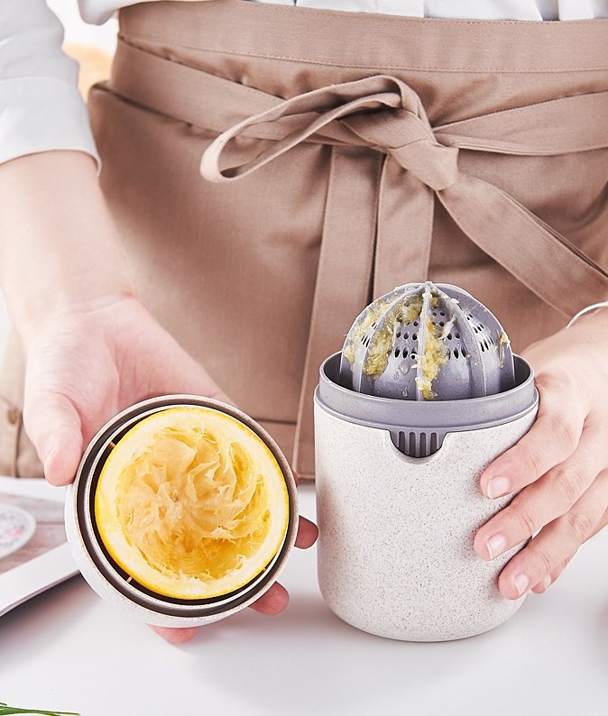 18998125088819.Jpg Portable Blender Orange Lemon Juicer Manually Wheat Straw Blender