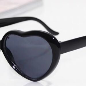 Heart-Shaped Light Glasses – Elegant Special-Effect Sunglasses