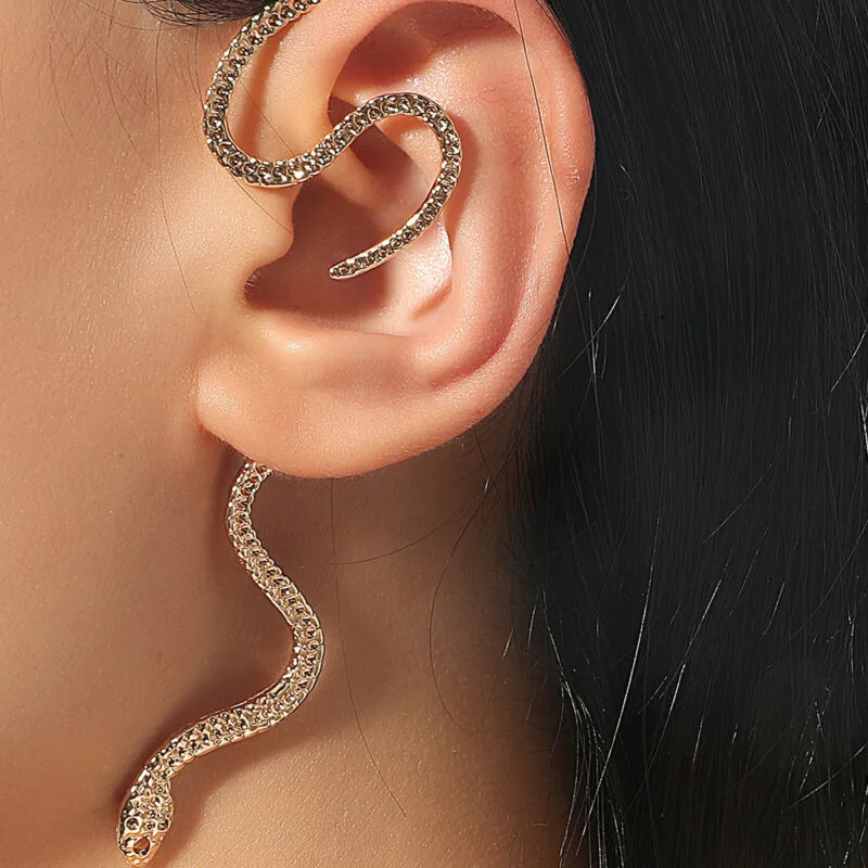 Snake Ear Cuff Earrings