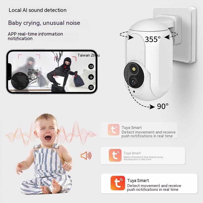 K7 Smart Camera Wifi Dual Light