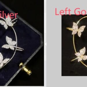 Fashion Earring Butterfly Ear Clip And Ear Hook Jewelry