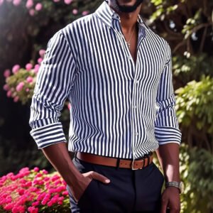 218F5A5D-A915-4159-B8Fd-0Ed9D3Cf477B.jpg Men'S Striped Long Sleeve Shirt – Stylish Everyday Essential