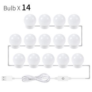 Usb Touch Switch Led Mirror Light Bulb