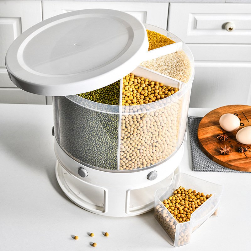 2619104388904.Jpg Rotating Rice Storage Container