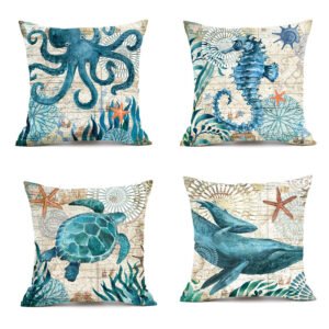 2742715698969.Jpg Cushion Covers Sea Turtle Printed Throw Pillow Cases For Home Decor Sofa Chair Seat