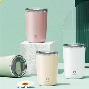278F6F29-D5D0-45Bf-8912-Fc1D19Cdc0F2.Jpg 350Ml Automatic Self Stirring Mug Coffee Milk Juice Mixing Cup Electric Stainless Steel Lazy Rotating Mug Magnetic Stirring Cup Kitchen Gadgets