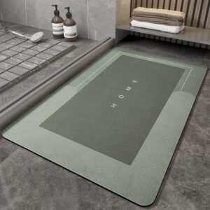 Napa Skin Super Absorbent Bath Mat Quick Drying Bathroom Rug Modern Simple Non-Slip Floor Carpets Home Oil-Proof Kitchen Mat