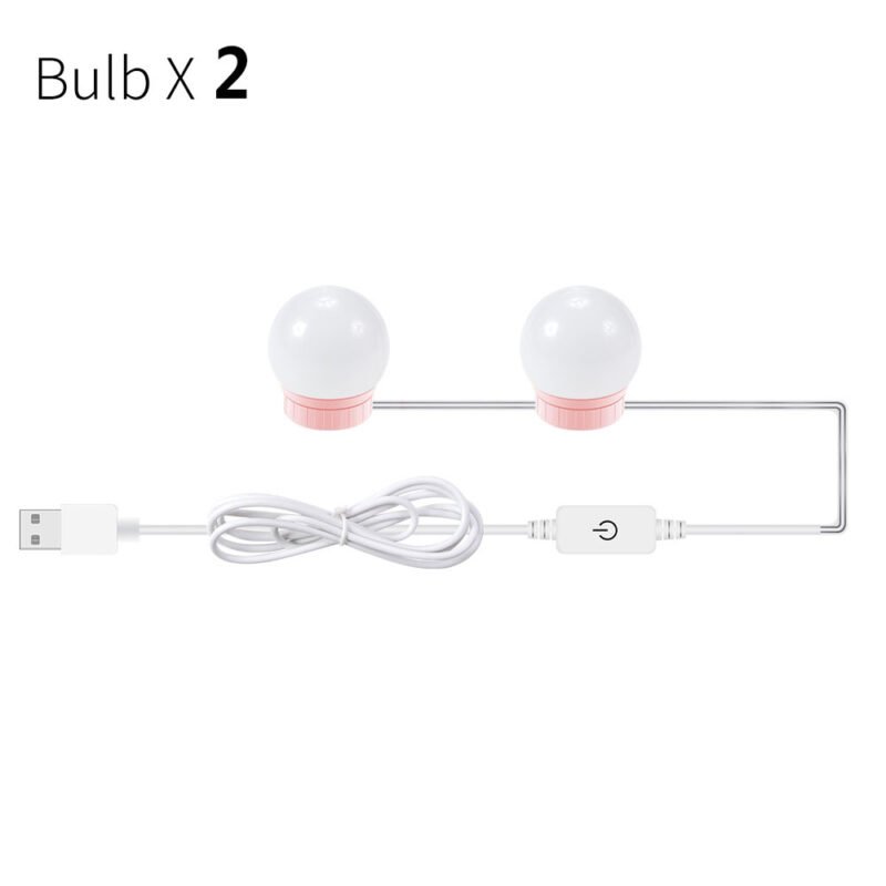 Usb Touch Switch Led Mirror Light Bulb