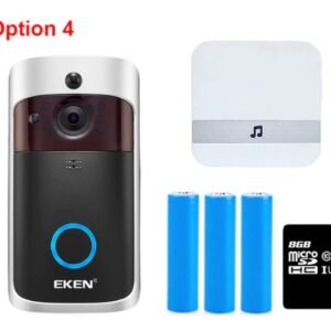 Smart Wireless Doorbell With Night Vision