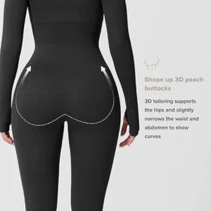 Long Sleeve Body Shaper Jumpsuit