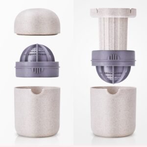 355810217073.Jpg Portable Blender Orange Lemon Juicer Manually Wheat Straw Blender