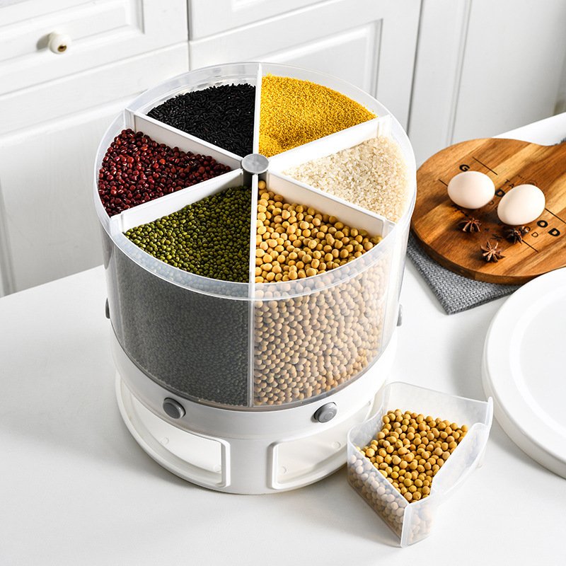 3714635390876.Jpg Rotating Rice Storage Container