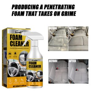 3714F2D2-7E70-478D-Ba35-Db2035Ca2Fc8.Jpg Car Interior Wash-Free Decontamination Foamed Cleaner