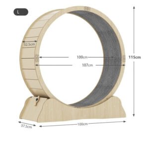 Cat Treadmill Wheel – Ultimate Silent Fitness Roller For Indoor Cats