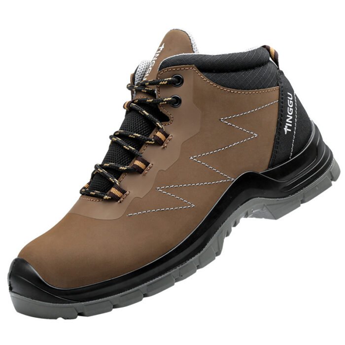 Thick Wear-resistant Non-slip Breathable Lightweight Steel Toe Shoes - Image 5